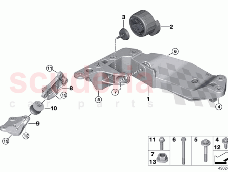 Photo of SOPORTE DE LA CAJA DE CAMBIOS…