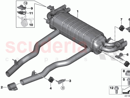 Photo of SILENCIADOR TRASERO CON ESCAPE…
