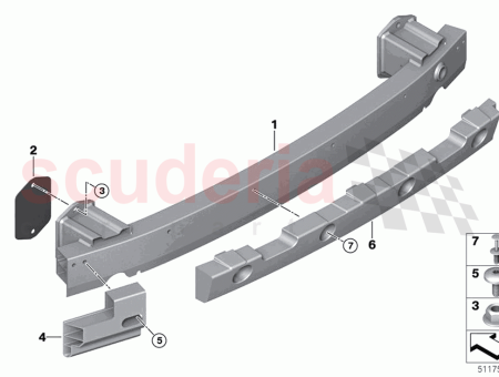 Photo of ADAPTADOR SOPORTE TRASERO IZQUIERDO…