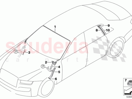 Photo of EMBELLECEDOR VENTANILLA LATERAL TRASERA IZQUIERDA…