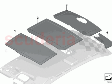 Photo of AISLAMIENTO AC STICO TECHO TRASERO IZQUIERDO…