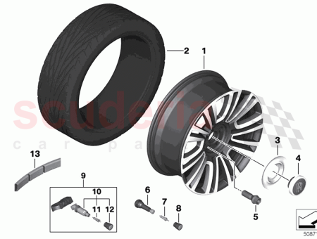 Photo of Scheibenrad Leichtmetall orbit grey…