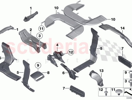 Photo of CONDUCTO DE AIRE MEDIO TRASERO…