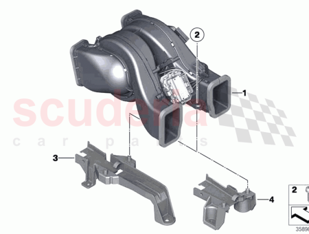 Photo of SOPORTE SOPLADOR DE LA CABINA TRASERA…
