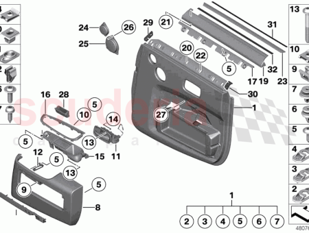 Photo of BOLSILLO PARA MAPAS TRASERO DERECHO…