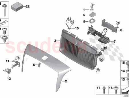 Photo of TAPA REJILLA RADIADOR SUPERIOR…