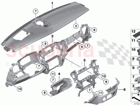Photo of PANEL EMBELLECEDOR SALPICADERO INFERIOR…