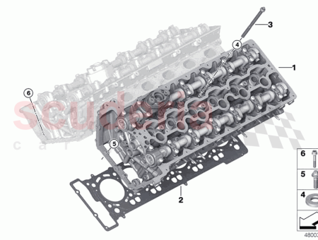 Photo of CABEZA DE CILINDRO CON ENGRANAJE DE V LVULAS…