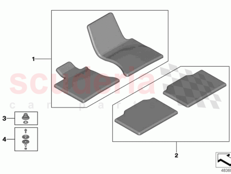Photo of SET ALFOMBRILLAS TRASERAS…
