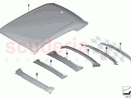 Photo of PARTE SUPERIOR DEL MARCO DE LA VENTANA TRASERA…