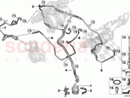 Photo of L NEA DE REFRIGERANTE RETORNO DESDE EL TURBOCOMPRESOR…