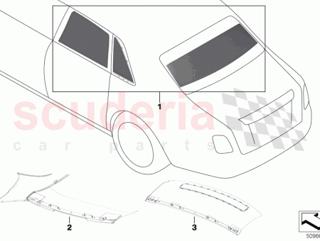 Photo of CORTINAS DEL COMPARTIMENTO TRASERO SWB…