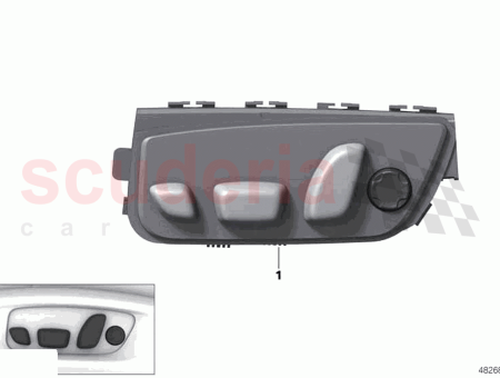 Photo of INTERRUPTOR AJUSTE DEL ASIENTO DELANTERO DERECHO…