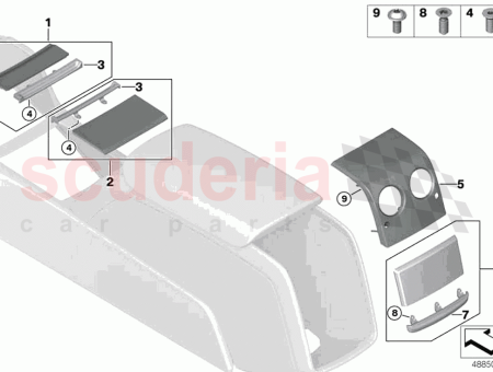 Photo of EMBELLECEDOR CONSOLA CENTRAL TRASERO INFERIOR…