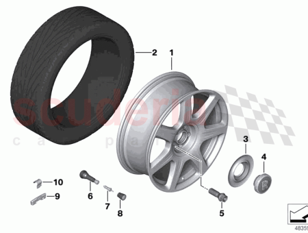 Photo of LLANTA DE ALEACI N LIGERA PLATA…