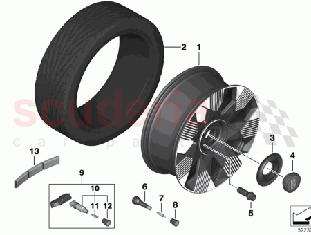 Photo of RUEDA ELEC M DULO RDCI CON V LVULA…