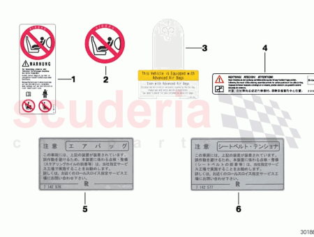 Photo of AVISO DE INSTRUCCIONES AIRBAG DEL PASAJERO…