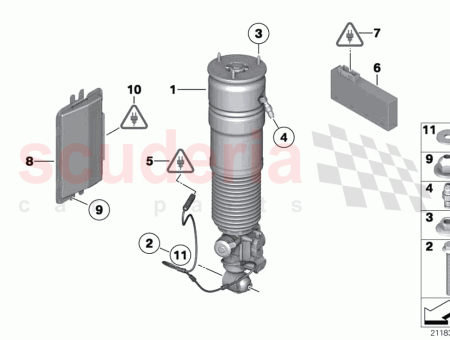 Photo of PUNTAL DE SUSPENSI N NEUM TICA RP TRASERO…