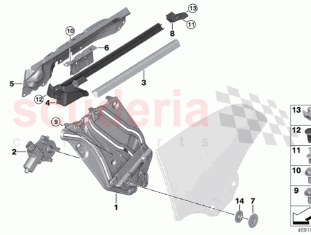 Photo of CUBIERTA INTERIOR DEL CANAL DE LA VENTANA IZQUIERDA…