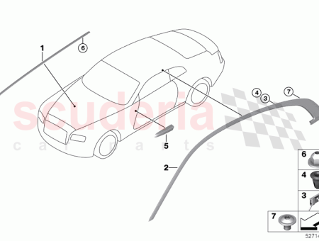 Photo of LIST N EMBELLECEDOR MARCO LATERAL IZQUIERDO 51 13…