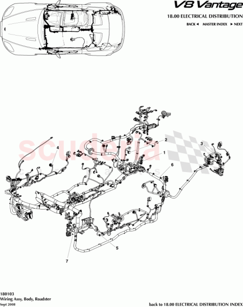 Part Diagram for Aston Martin 9G3314K103WD