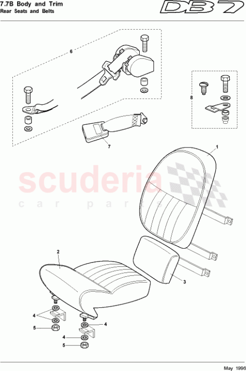 Part Diagram for Aston Martin 7484349/XXX