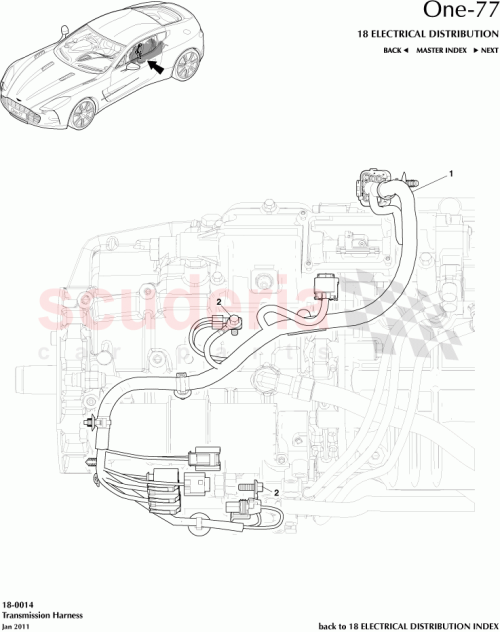 Part Diagram for Aston Martin 703265 (tbc)