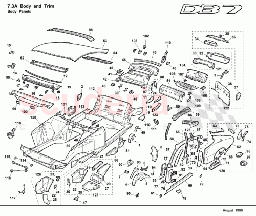 Part Diagram for Aston Martin 19-82958