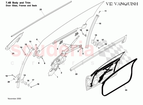 Part Diagram for Aston Martin 1R126510188