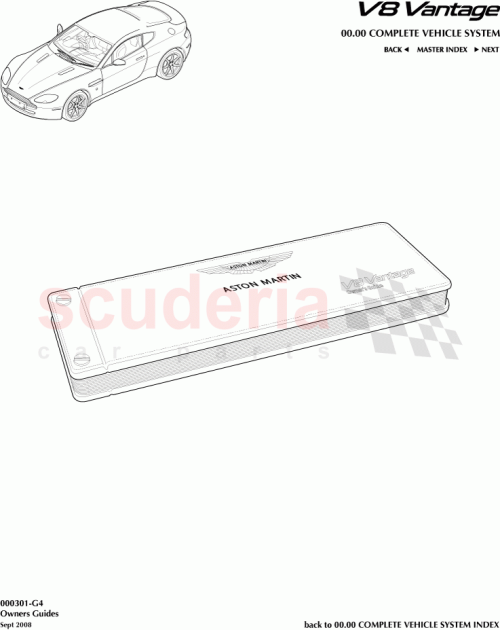 Part Diagram for Aston Martin 6G43-40-10273