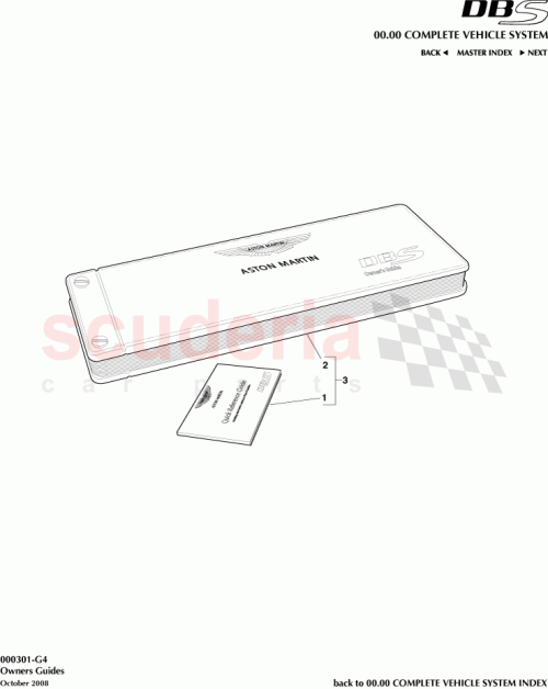 Part Diagram for Aston Martin 9D33-19A321-LA