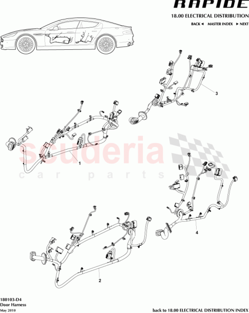 Part Diagram for Aston Martin AD43-14630-CC