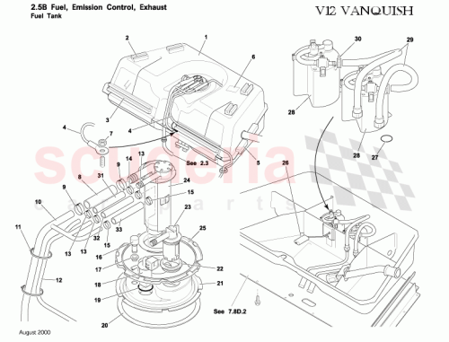 Part Diagram for Aston Martin 1R12-341159-AD