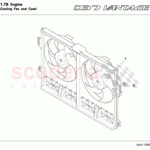 Part Diagram for Aston Martin 37-84793