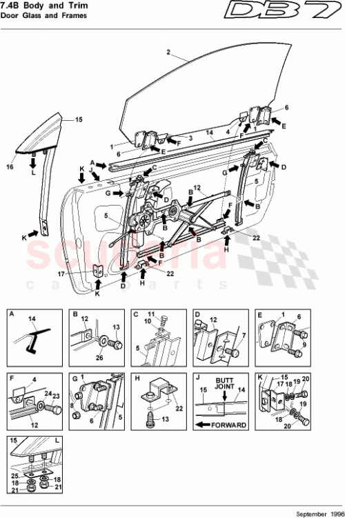 Part Diagram for Aston Martin 697957