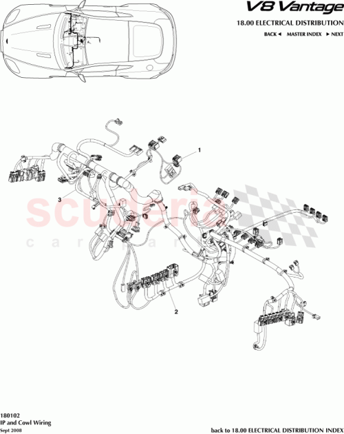 Part Diagram for Aston Martin 8G33-14B079-GB