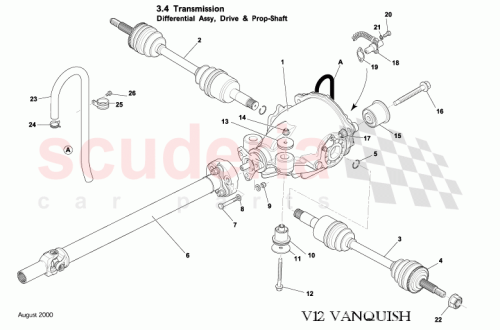 Part Diagram for Aston Martin 1R12271942AA