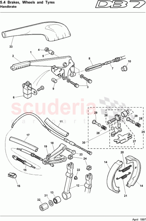 Part Diagram for Aston Martin 37-84688