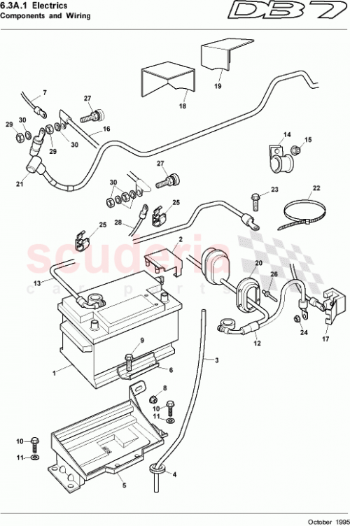 Part Diagram for Aston Martin 9781846