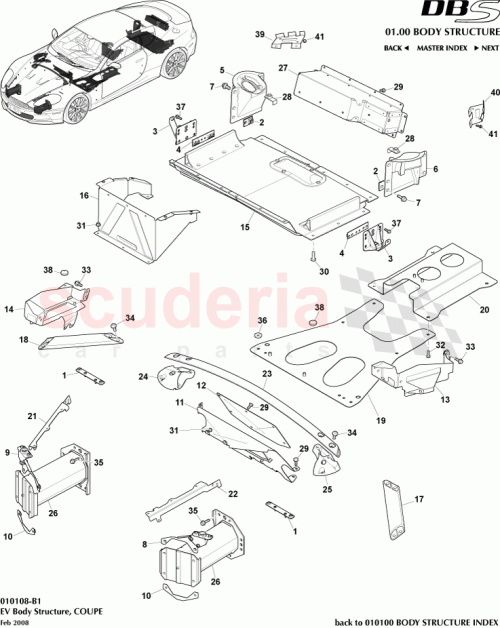 Part Diagram for Aston Martin 7G4314A162AD