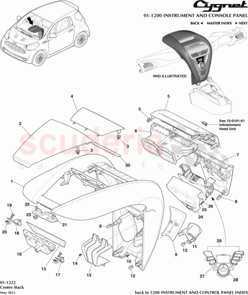 Part Diagram for Aston Martin AY2Y-044J44-CB