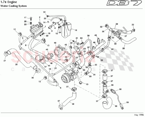 Part Diagram for Aston Martin 32-84127