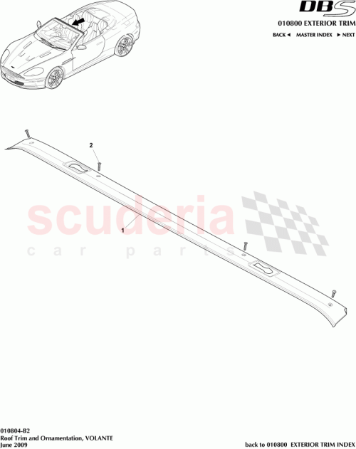 Part Diagram for Aston Martin 4G43103082AA