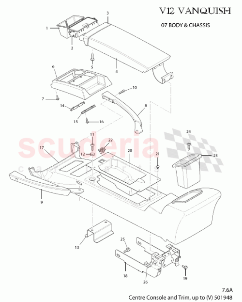Part Diagram for Aston Martin 1R12834233AA