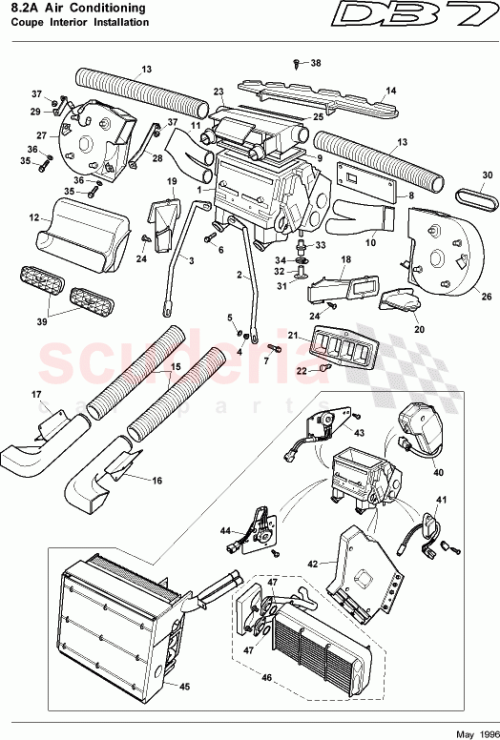 Part Diagram for Aston Martin 89-123468-AB