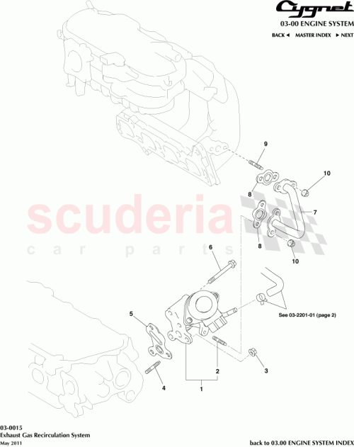 Part Diagram for Aston Martin 25620-47020