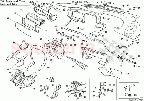 Part Diagram for Aston Martin 9784614