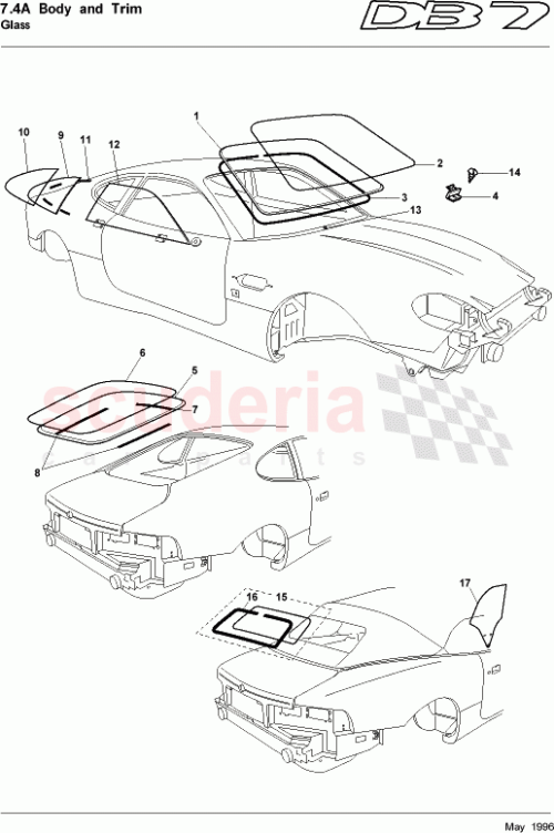 Part Diagram for Aston Martin 699266