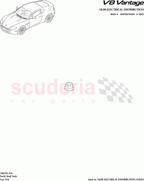 Part Diagram for Aston Martin 702299