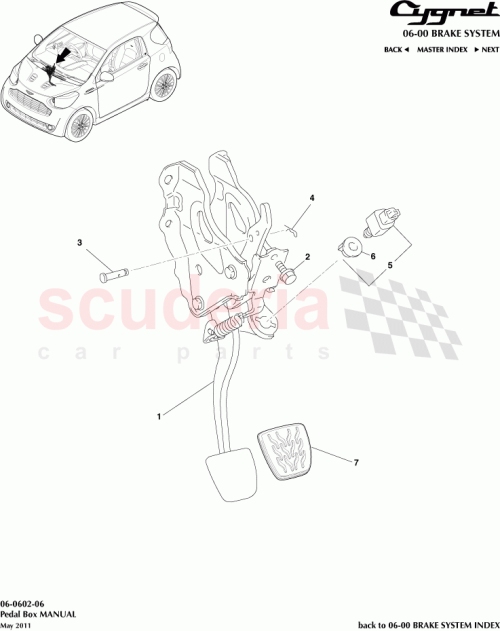 Part Diagram for Aston Martin 90468-16089